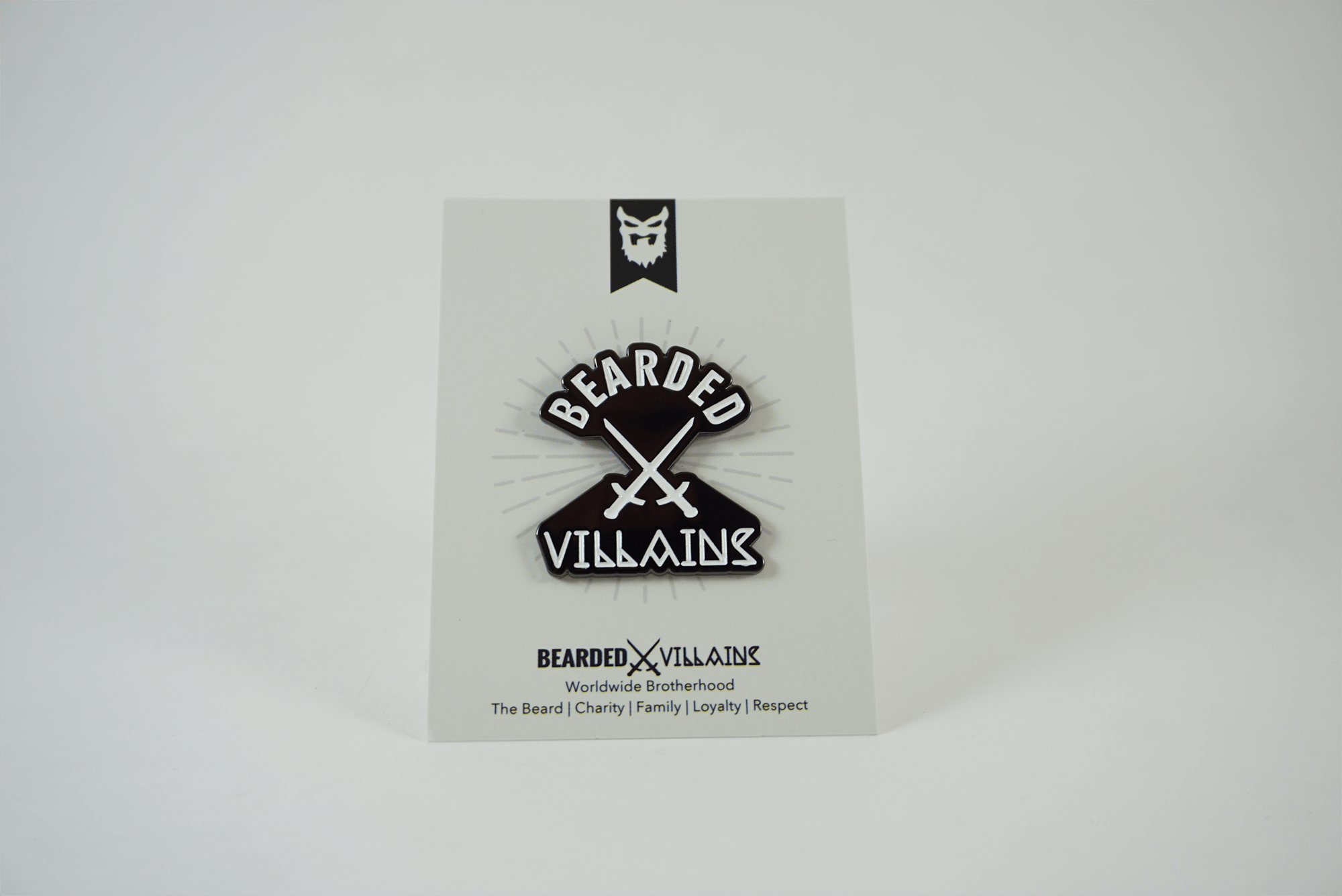 COLLECTIBLE BV PINS | BEARDED VILLAINS